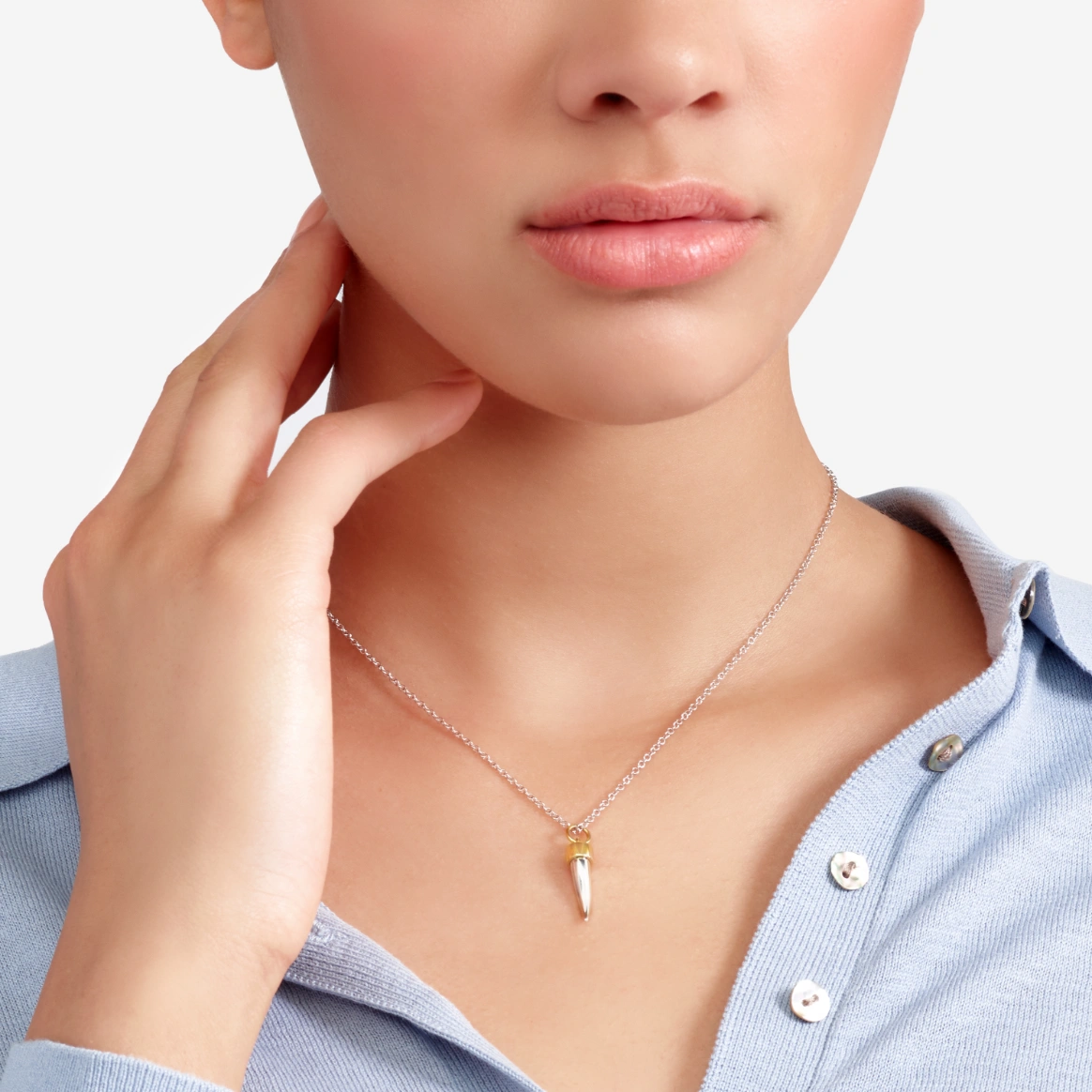 MALALAN_DMC5007_HORNX_009GA_110_Dodo_yellow-gold-silver-horn-charm