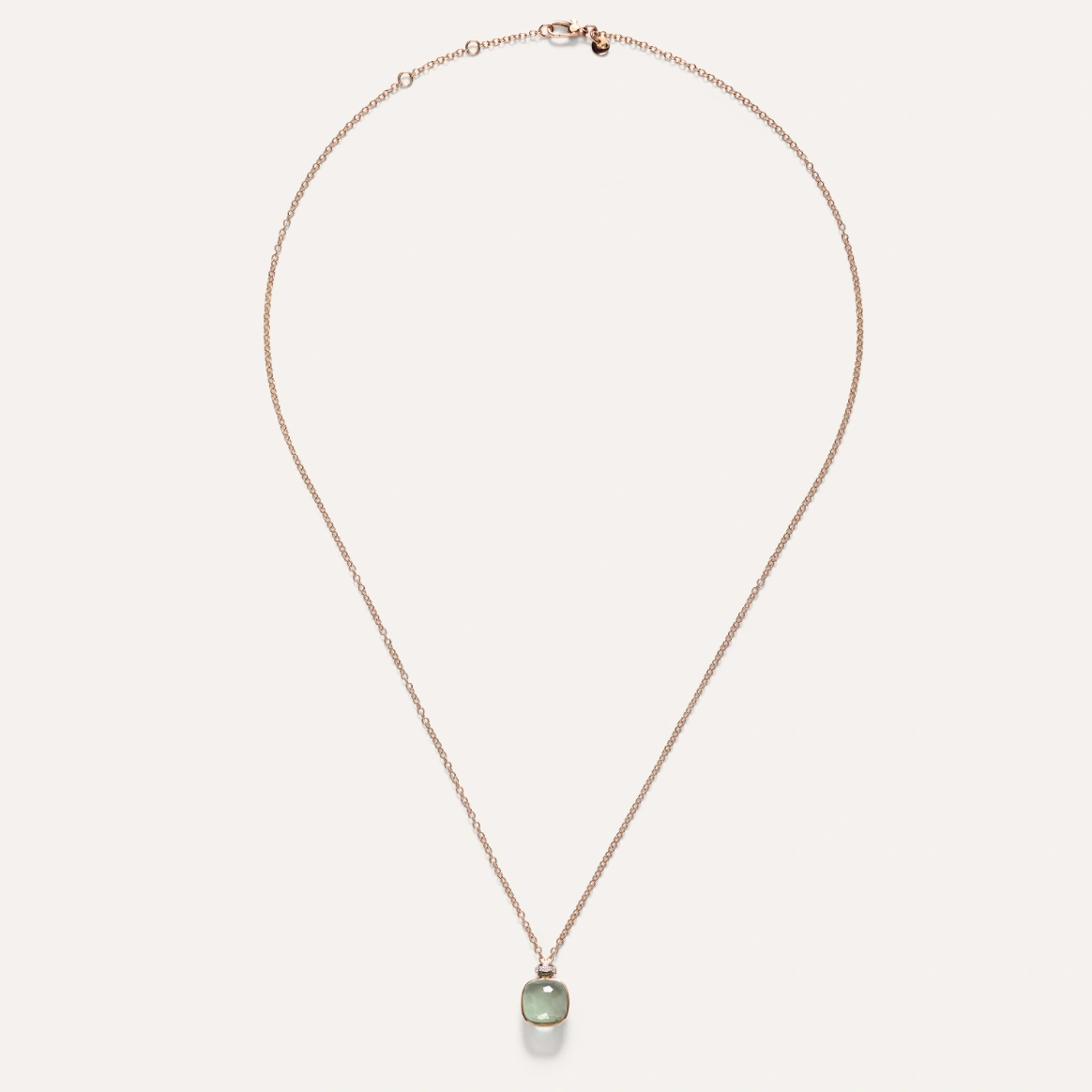 malalan_PCC2022_O6WHR_DB0PA_030_Pomellato_necklace-nudo-classic-rose-gold-18kt-diamond-prasiolite
