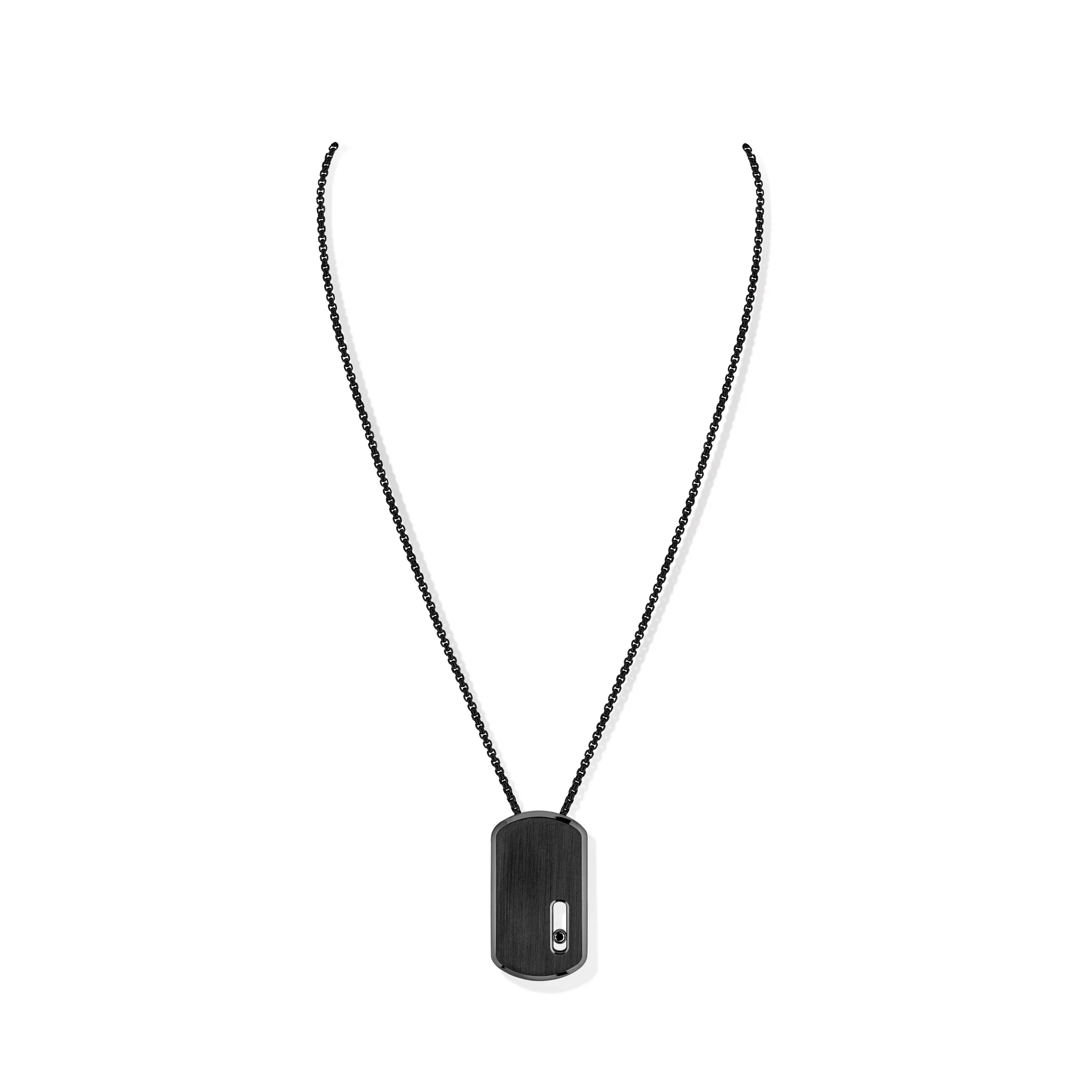 Malalan-Messika-Paris-Collier-Militaire-Move-Titanium-Noir-12538