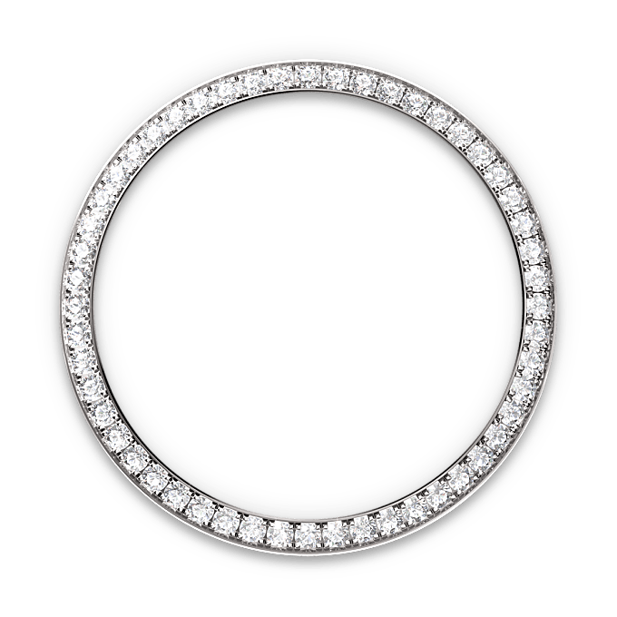 Diamond-set bezel