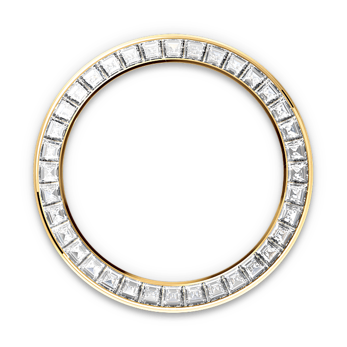 Diamond-set bezel