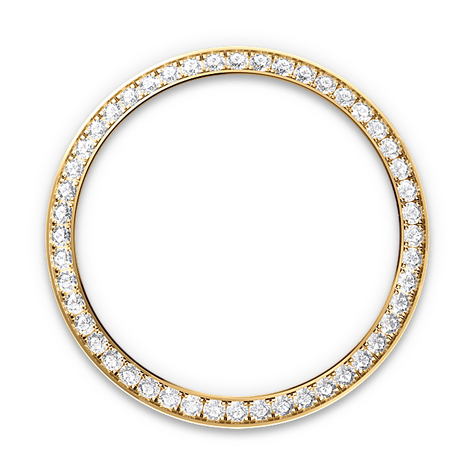 Diamond-set bezel