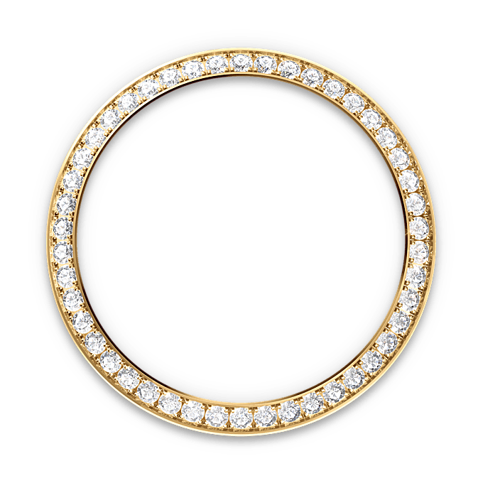 Diamond-set bezel