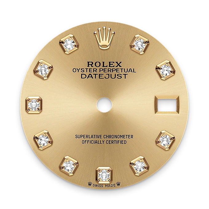 Številčnica barve šampanjca