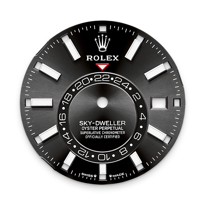 Sjajno crni brojčanik